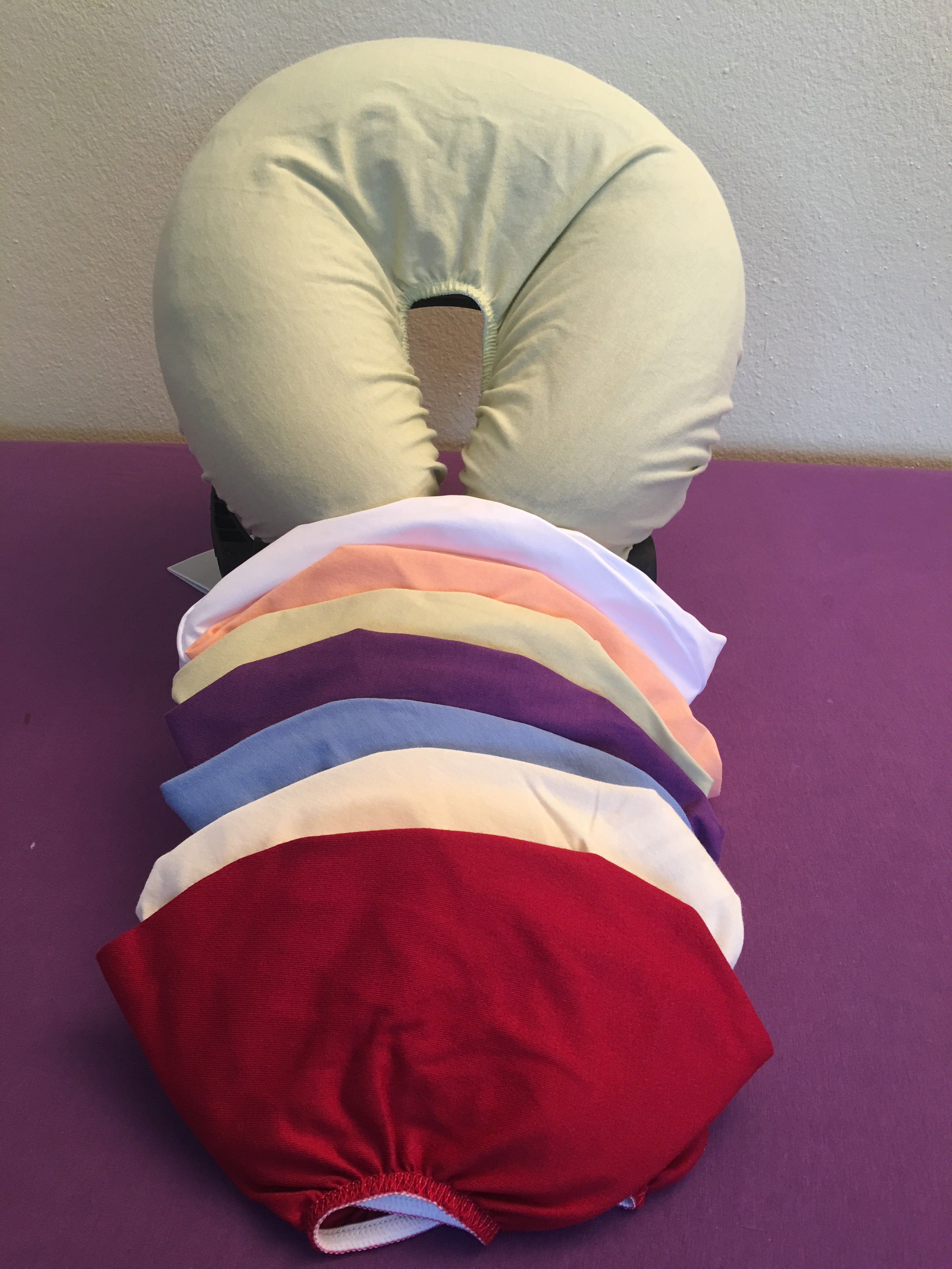 Baumwoll-Jersey Kopfstützenbezug