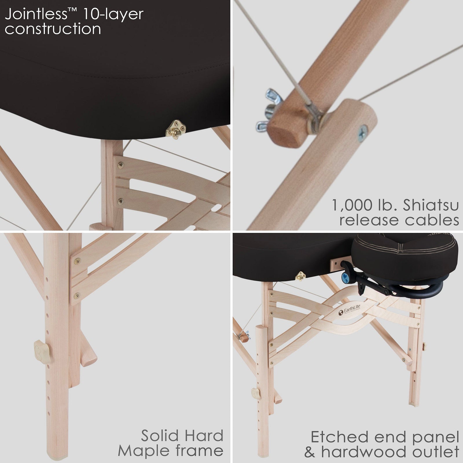 Earthlite Massageliege Spirit mit UltraLeather Bezug