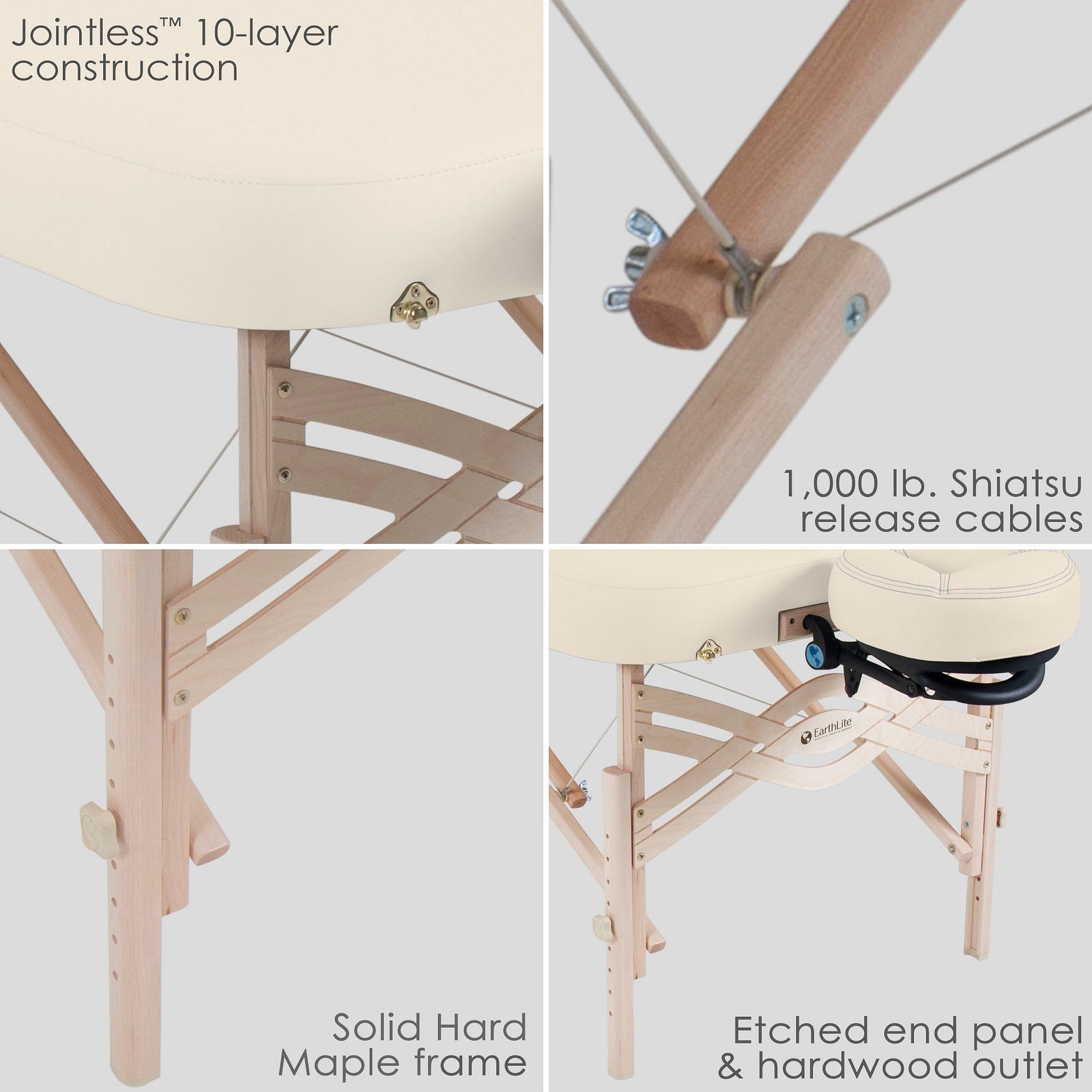Earthlite Massageliege Spirit mit UltraLeather Bezug
