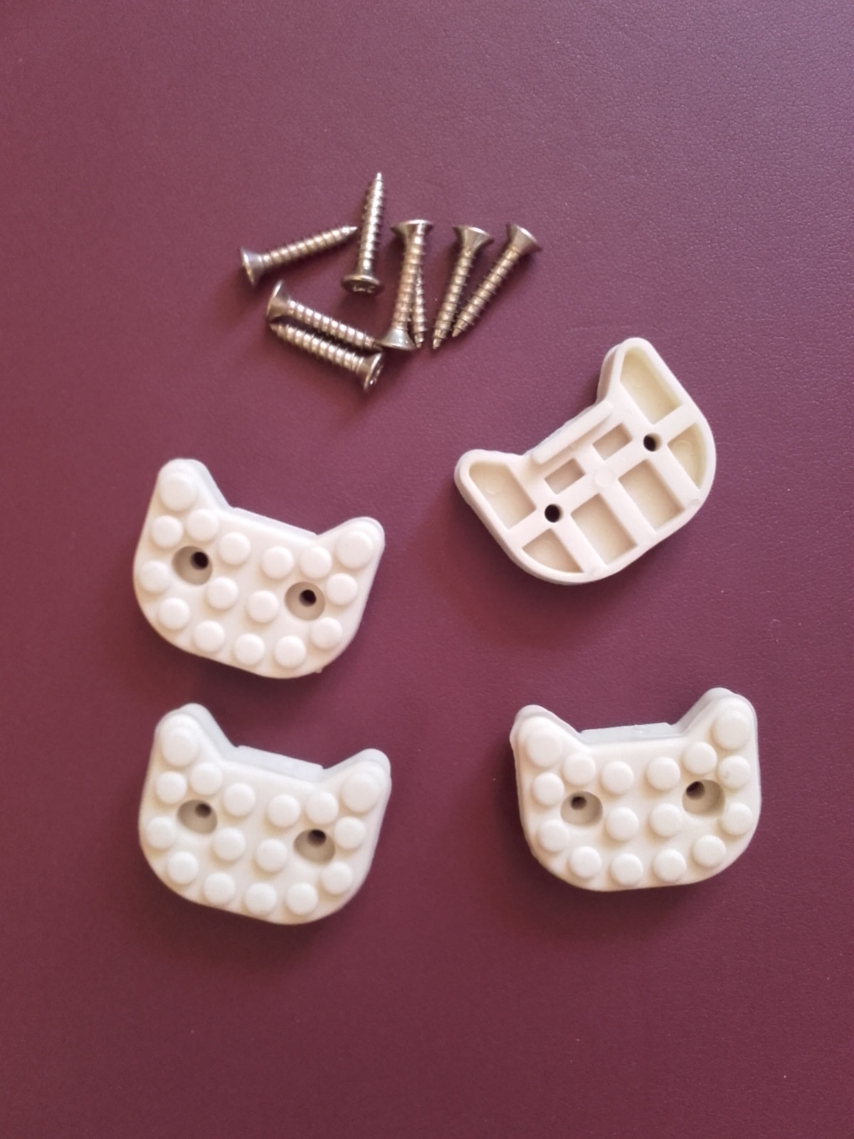 Gummifüße für Holzklappliegen