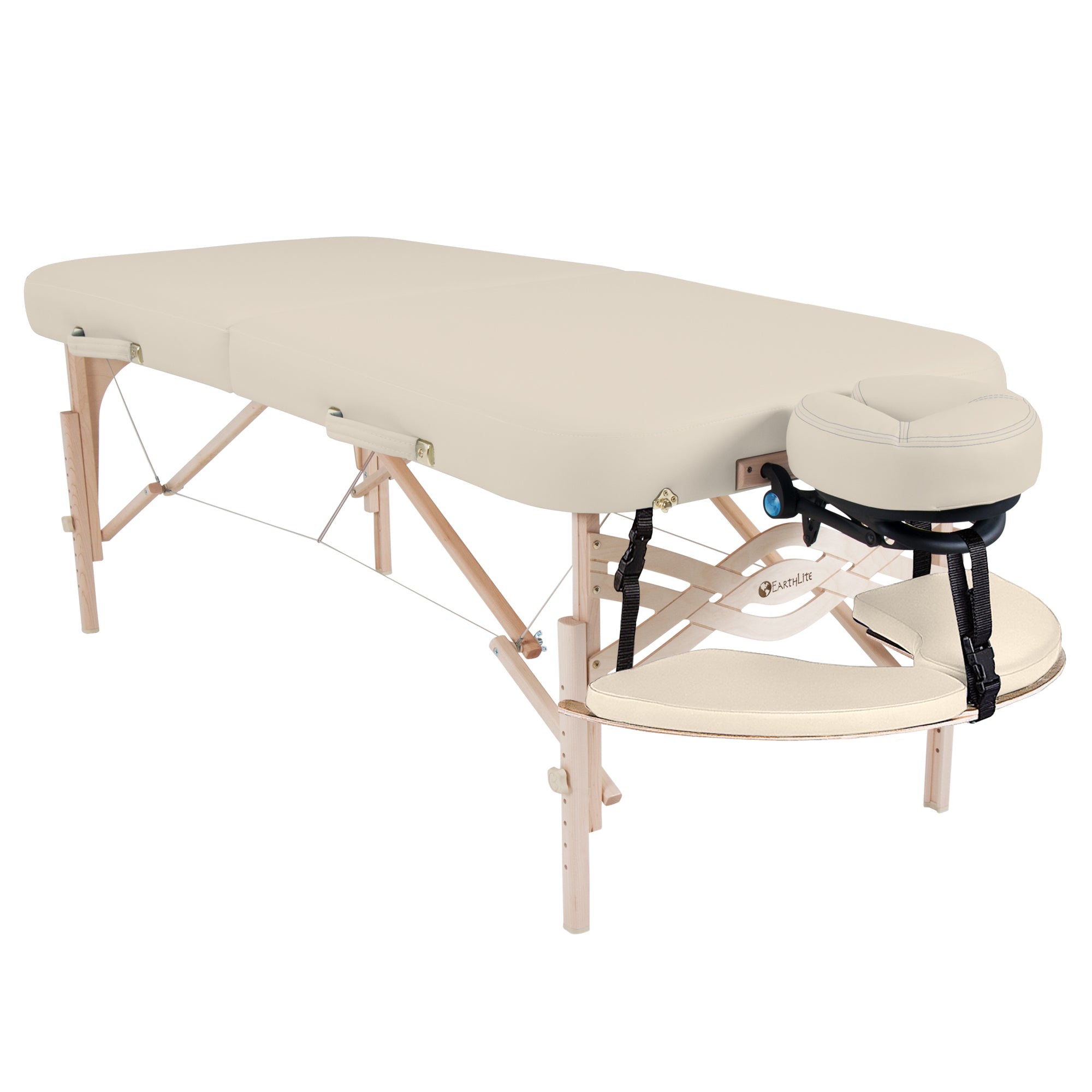 Frontseitig hängende Armstütze