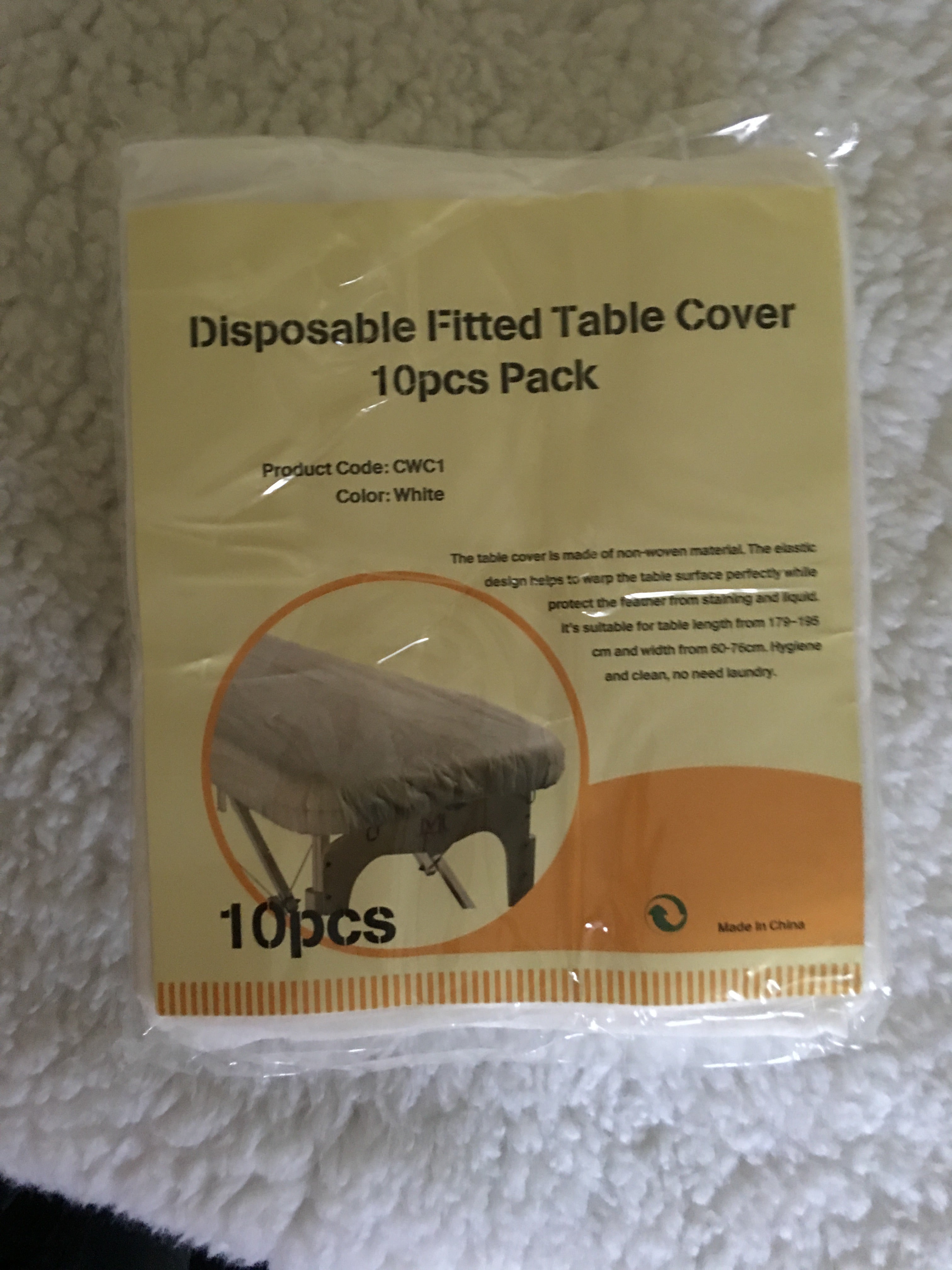 Einwegbezüge für Massageliegen