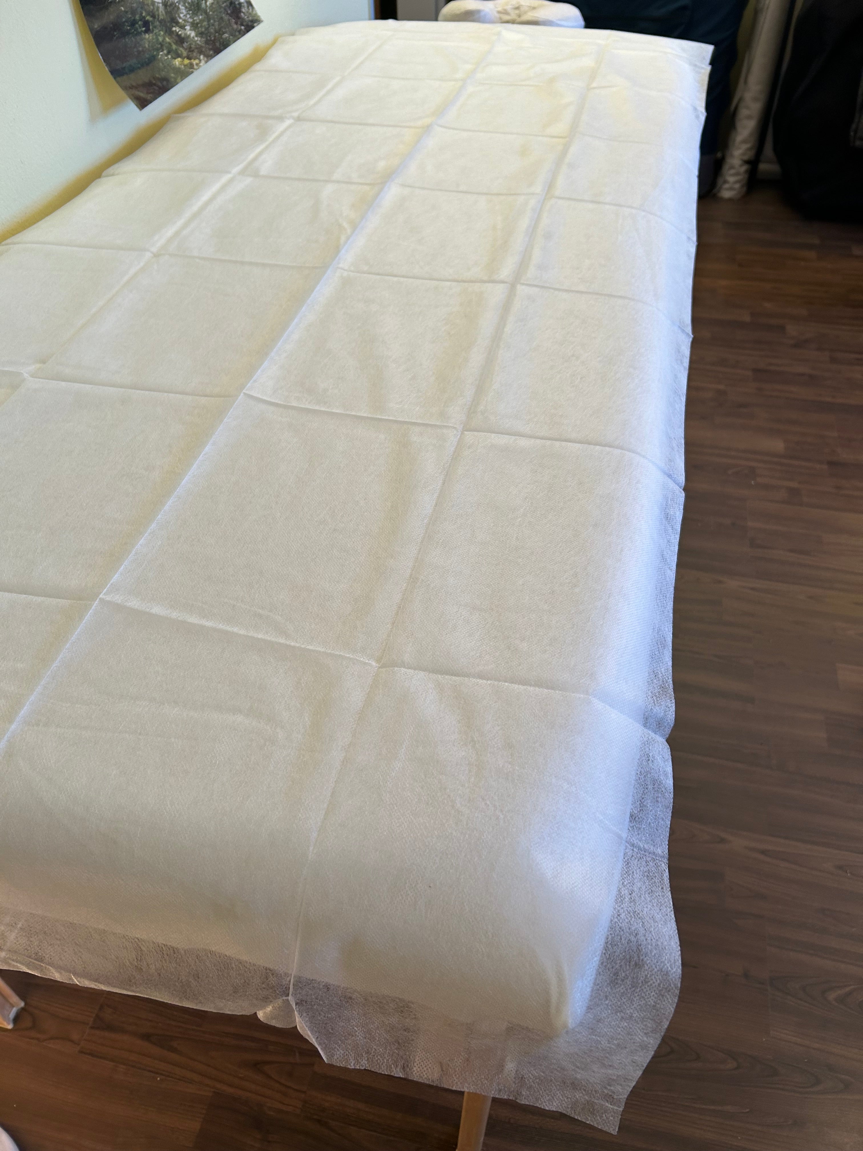 Einwegauflagen für Massageliege