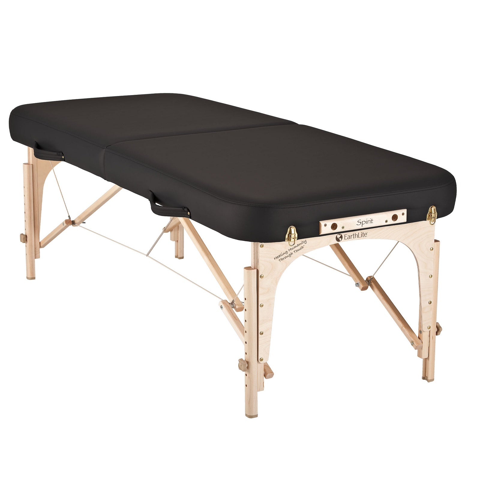 Earthlite Massageliege Spirit mit UltraLeather Bezug und Reiki-Blende beidseitig