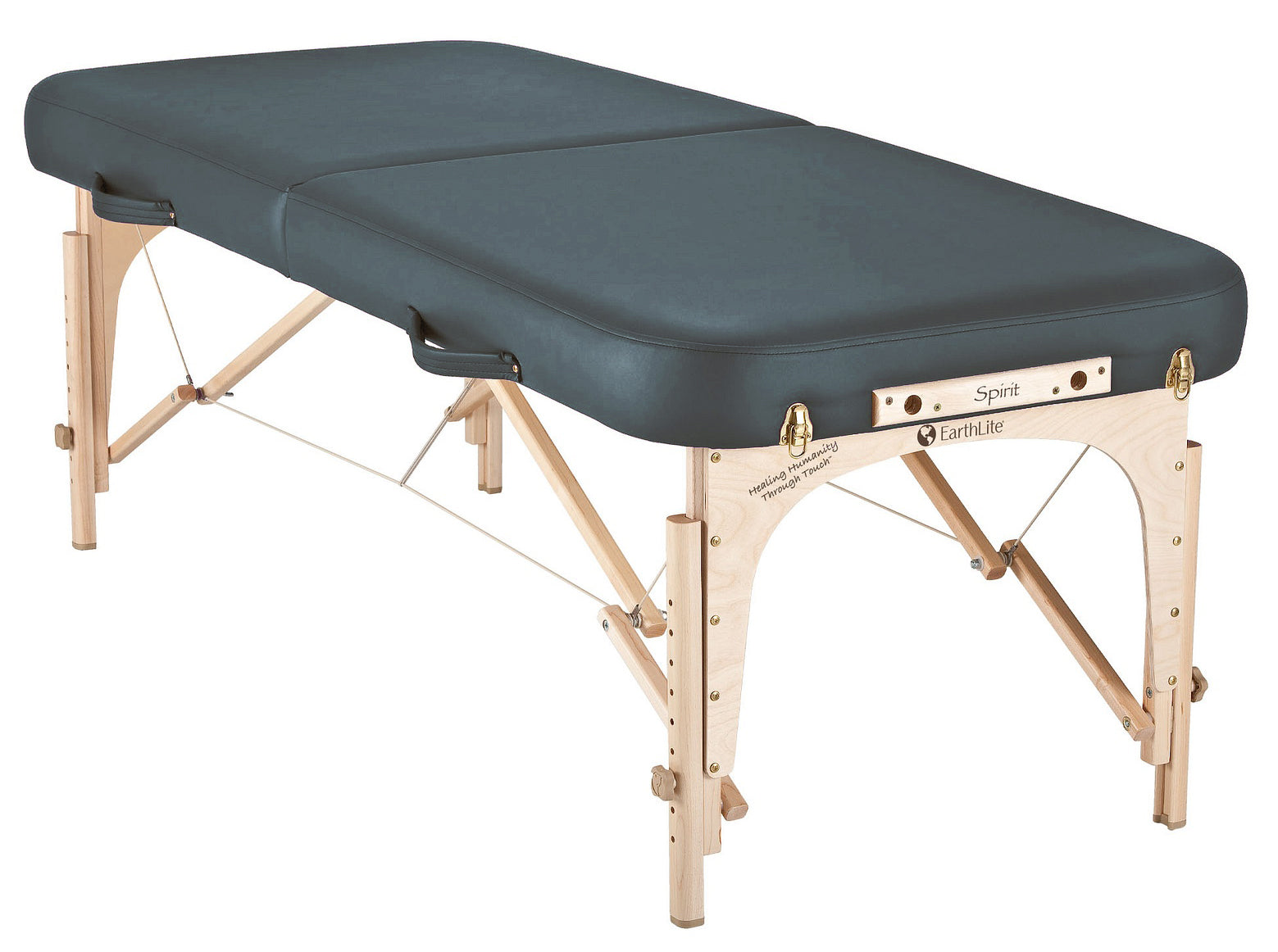 Earthlite Massageliege Spirit mit UltraLeather Bezug und Reiki-Blende beidseitig