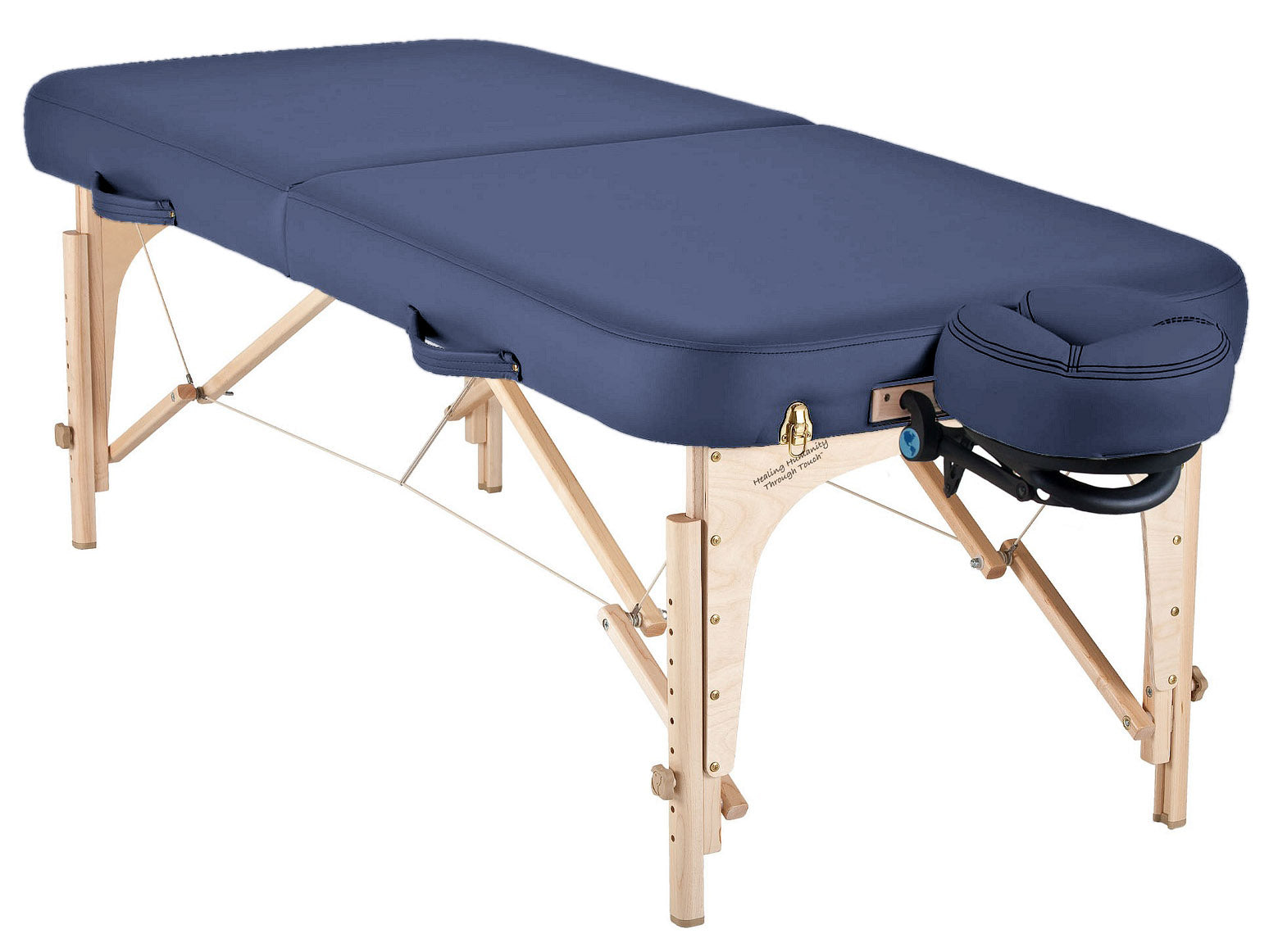 Earthlite Massageliege Spirit mit UltraLeather Bezug und Reiki-Blende beidseitig