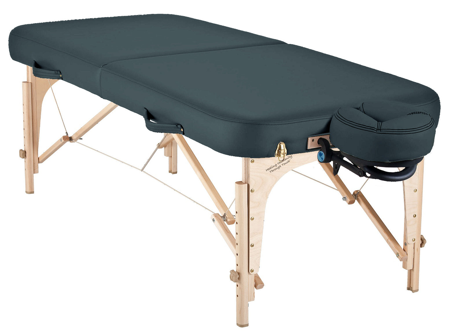 Earthlite Massageliege Spirit mit UltraLeather Bezug und Reiki-Blende beidseitig
