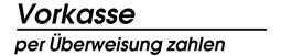 Vorkasse